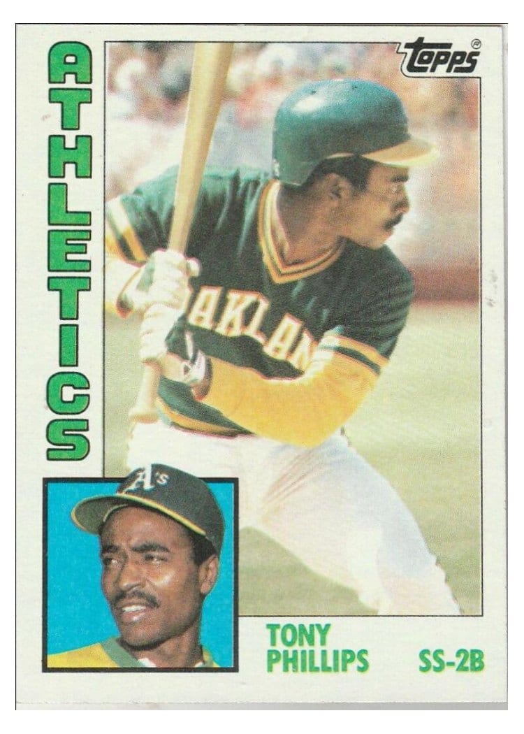 1984 Topps Tony Phillips #309 card
