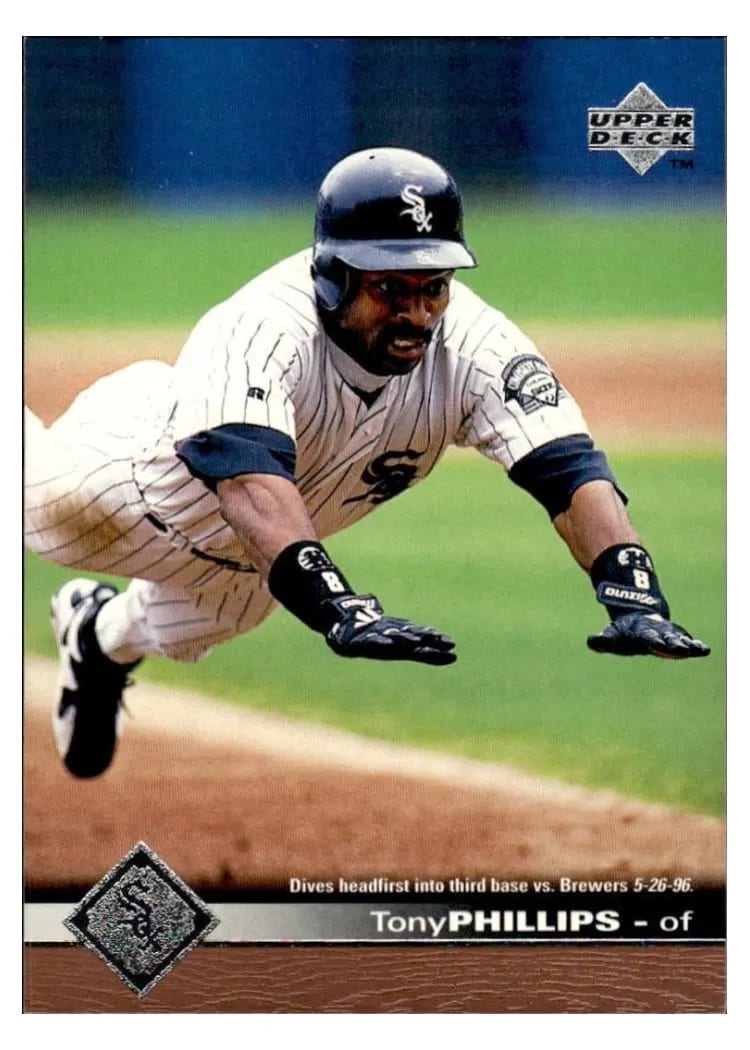 1997 Upper Deck Tony Phillips #38 card
