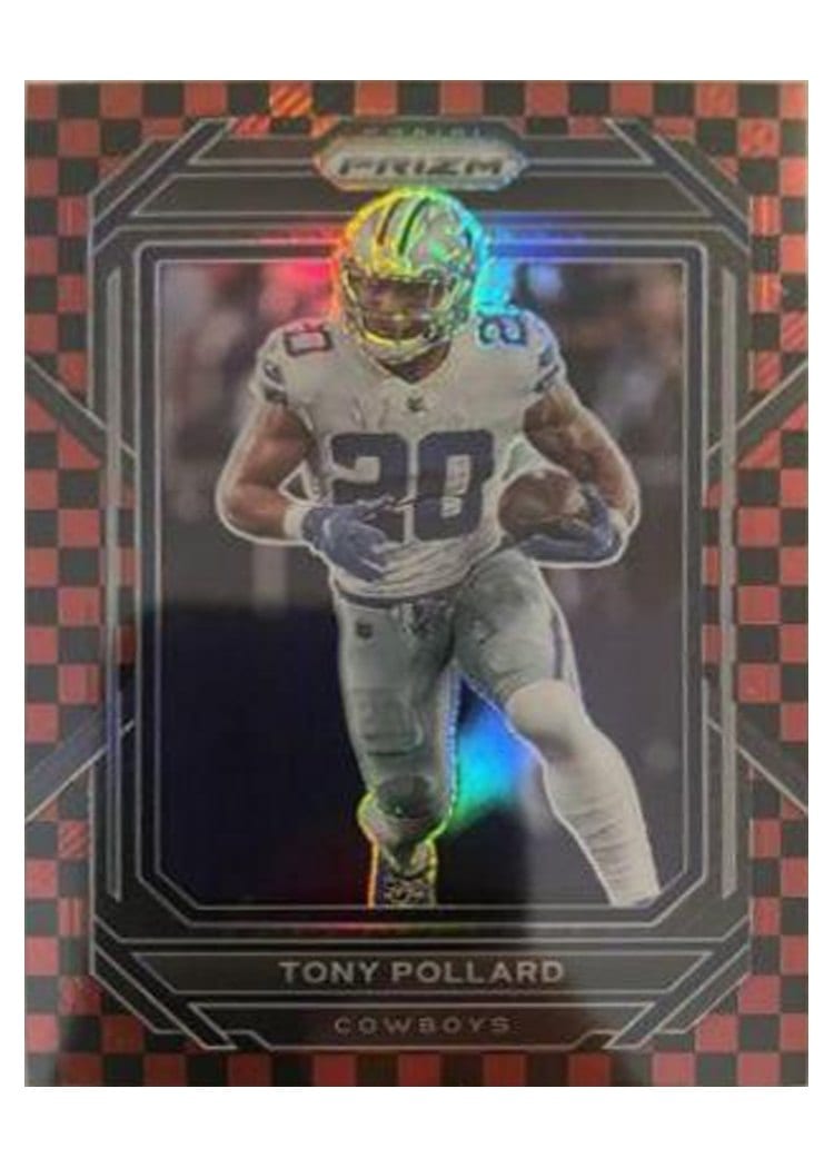 2022 Panini Prizm Base Set Tony Pollard #78 card