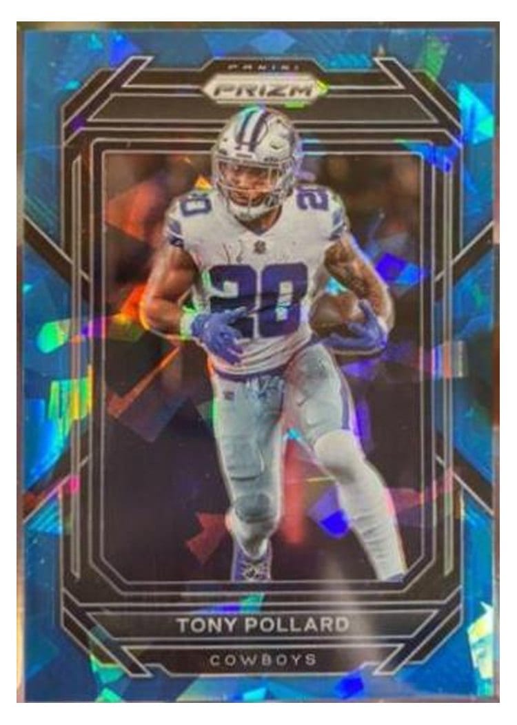 2022 Panini Prizm Base Set Tony Pollard #78 card