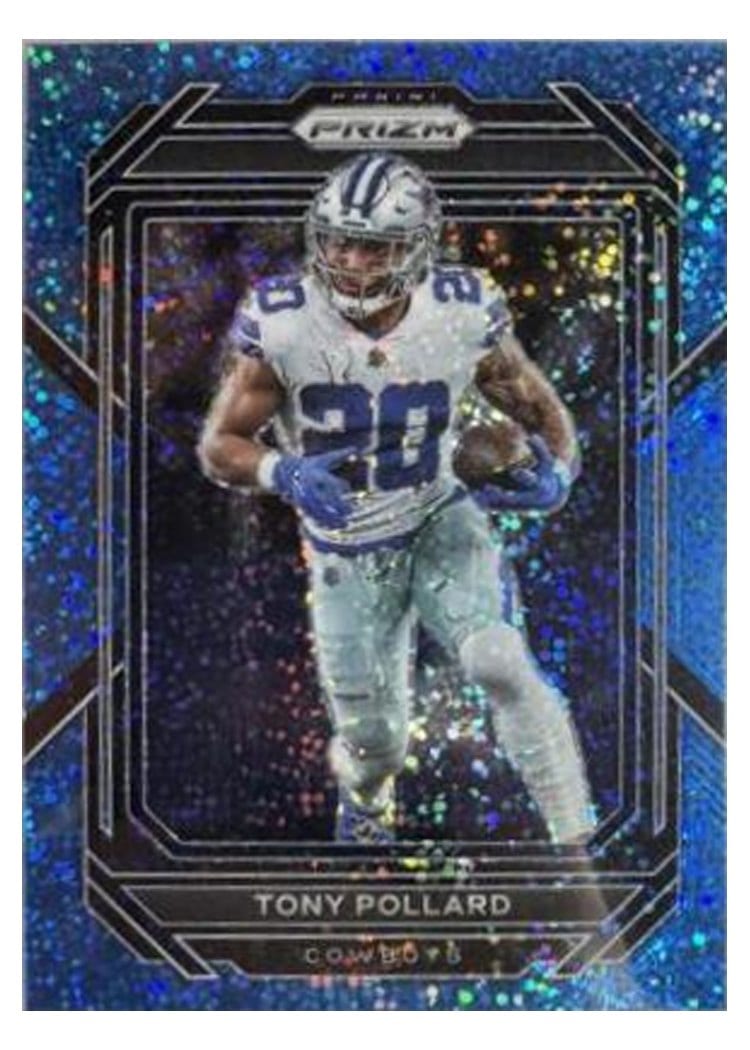 2022 Panini Prizm Base Set Tony Pollard #78 card
