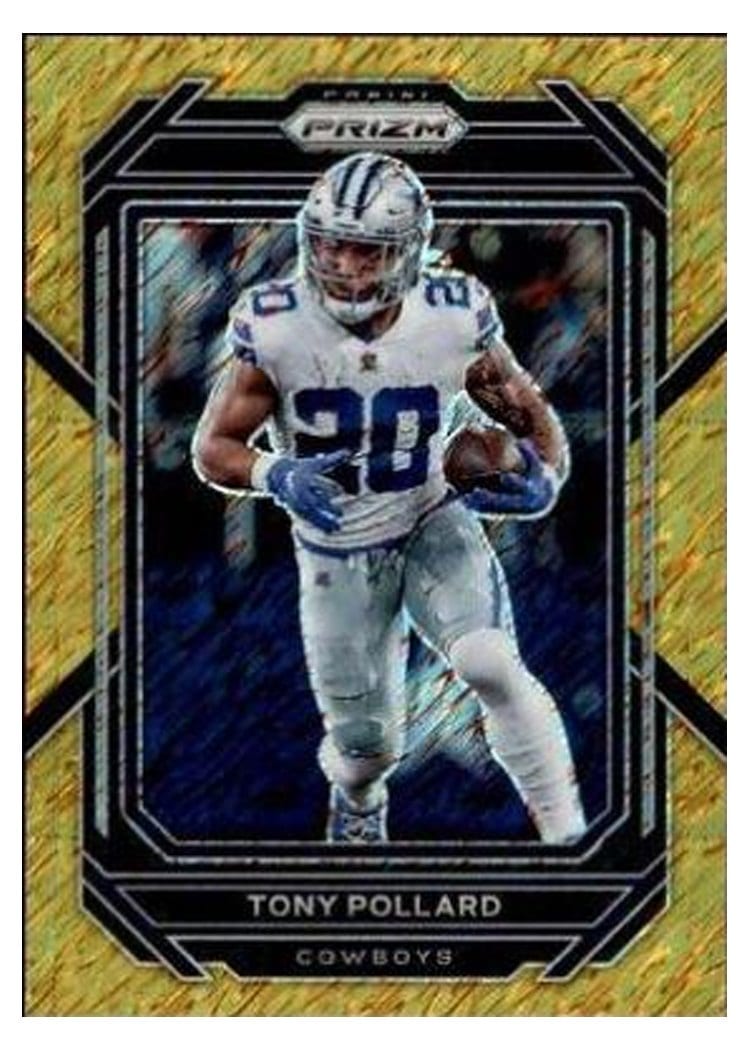 2022 Panini Prizm Base Set Tony Pollard #78 card