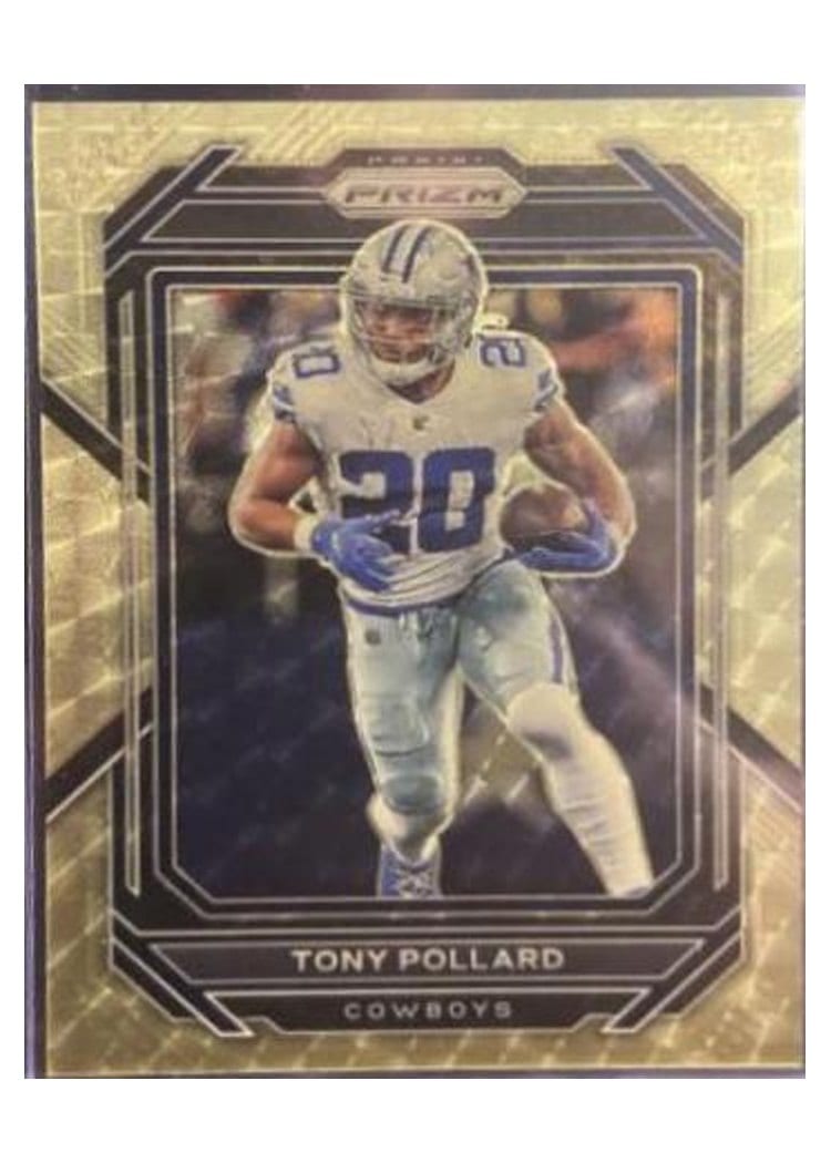 2022 Panini Prizm Base Set Tony Pollard #78 card