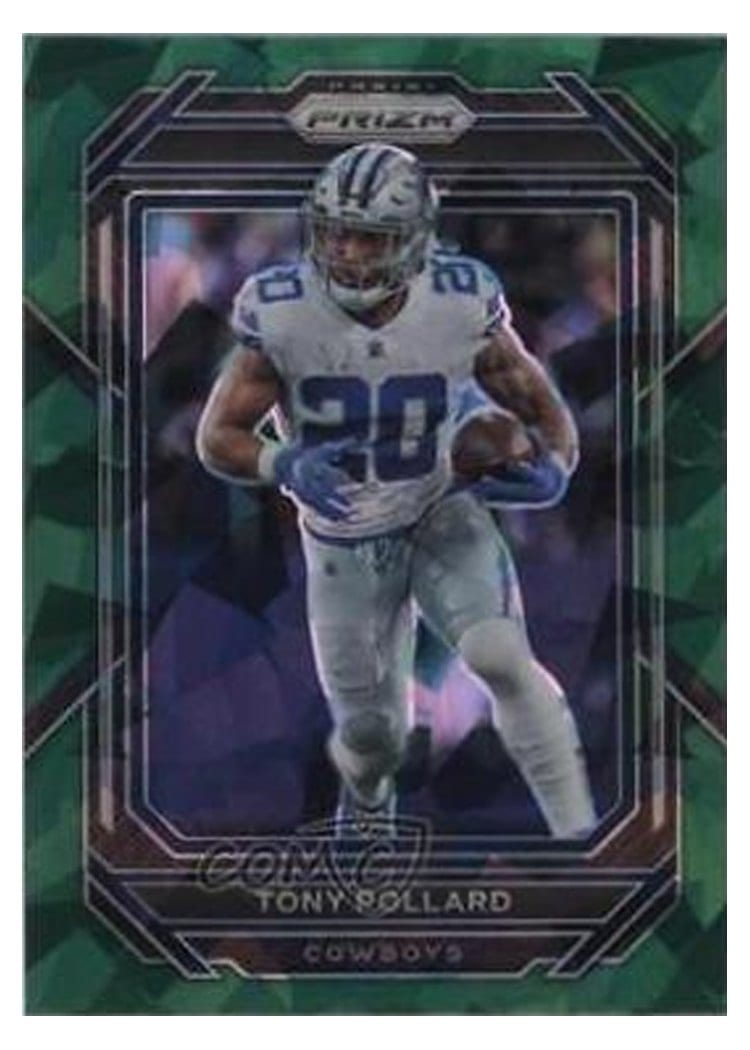 2022 Panini Prizm Base Set Tony Pollard #78 card