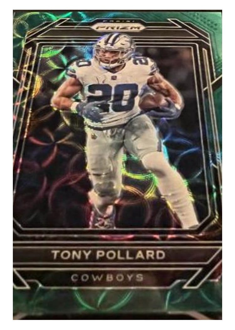 2022 Panini Prizm Base Set Tony Pollard #78 card