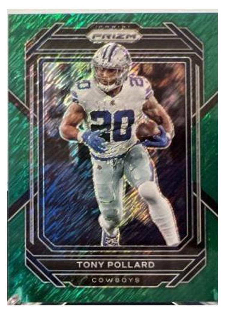 2022 Panini Prizm Base Set Tony Pollard #78 card