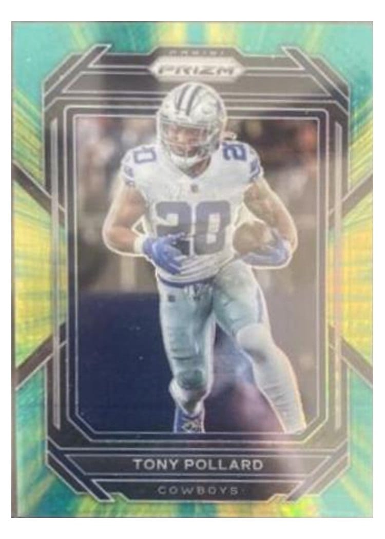 2022 Panini Prizm Base Set Tony Pollard #78 card
