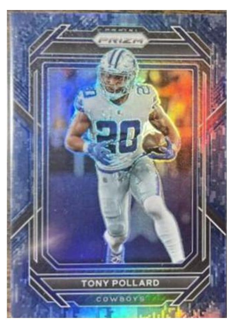 2022 Panini Prizm Base Set Tony Pollard #78 card