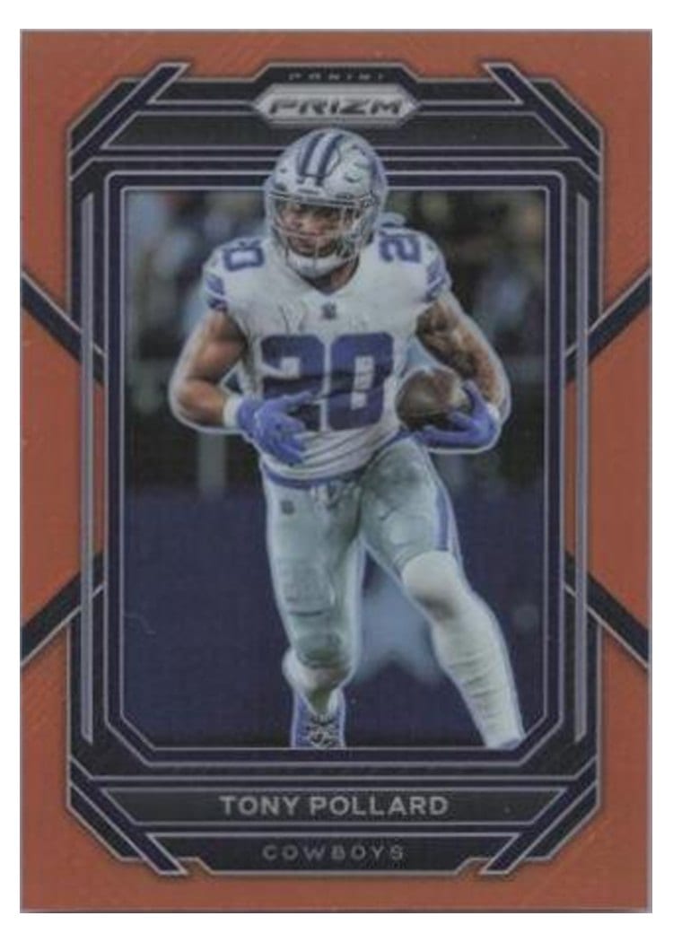 2022 Panini Prizm Base Set Tony Pollard #78 card