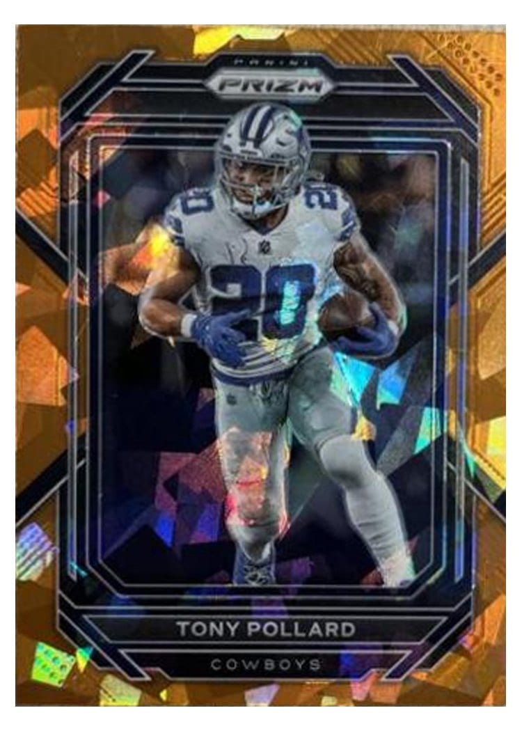 2022 Panini Prizm Base Set Tony Pollard #78 card
