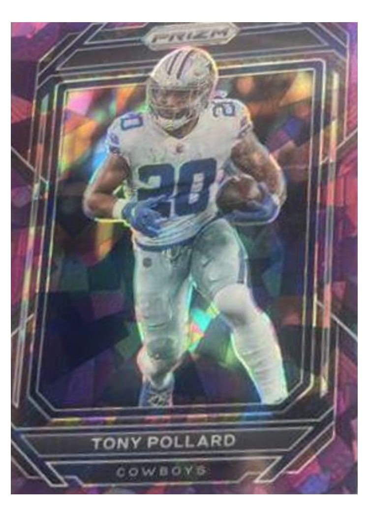 2022 Panini Prizm Base Set Tony Pollard #78 card