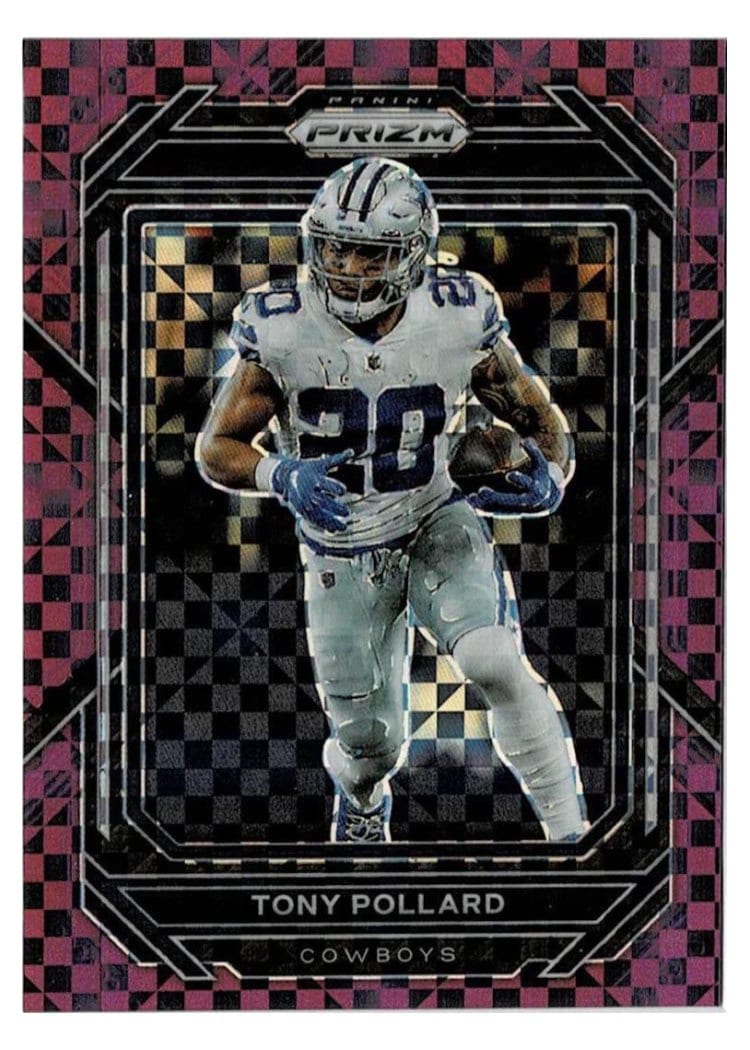 2022 Panini Prizm Base Set Tony Pollard #78 card