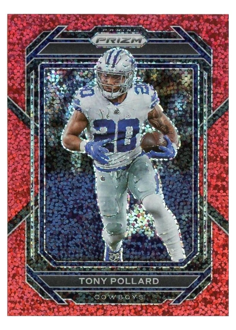 2022 Panini Prizm Base Set Tony Pollard #78 card