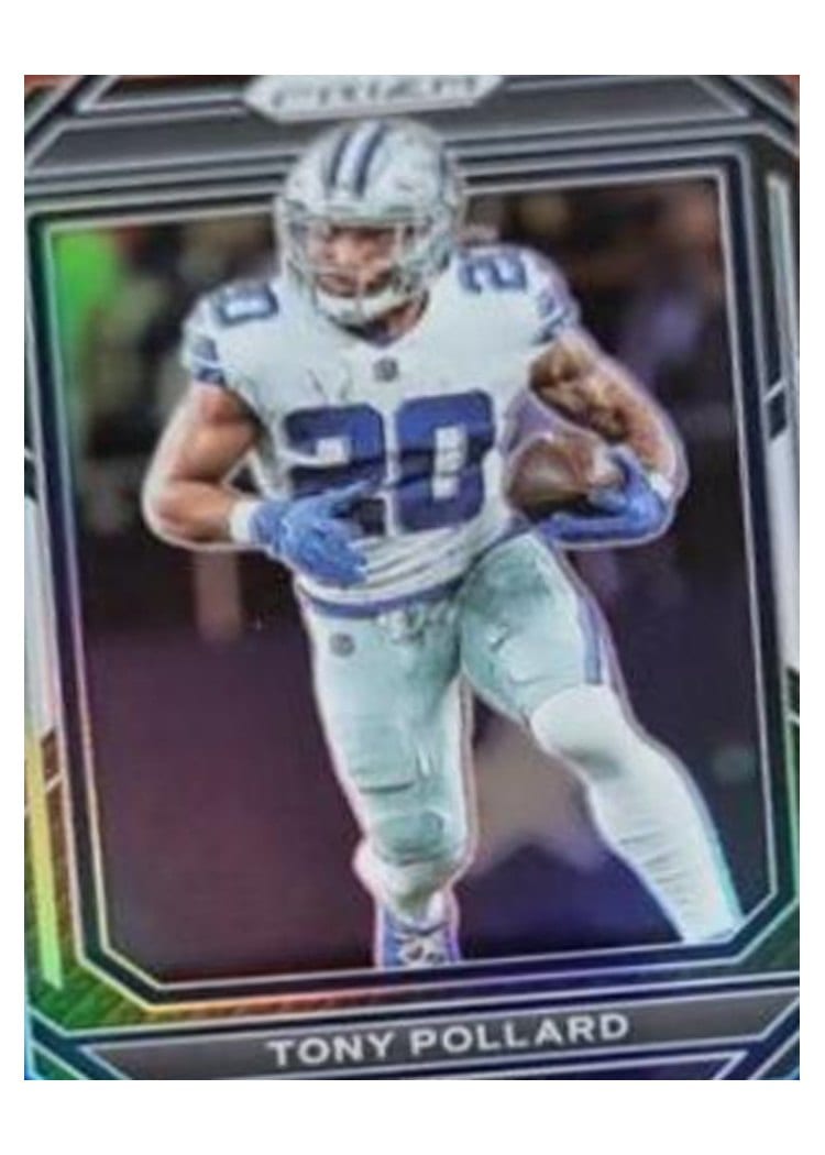2022 Panini Prizm Base Set Tony Pollard #78 card