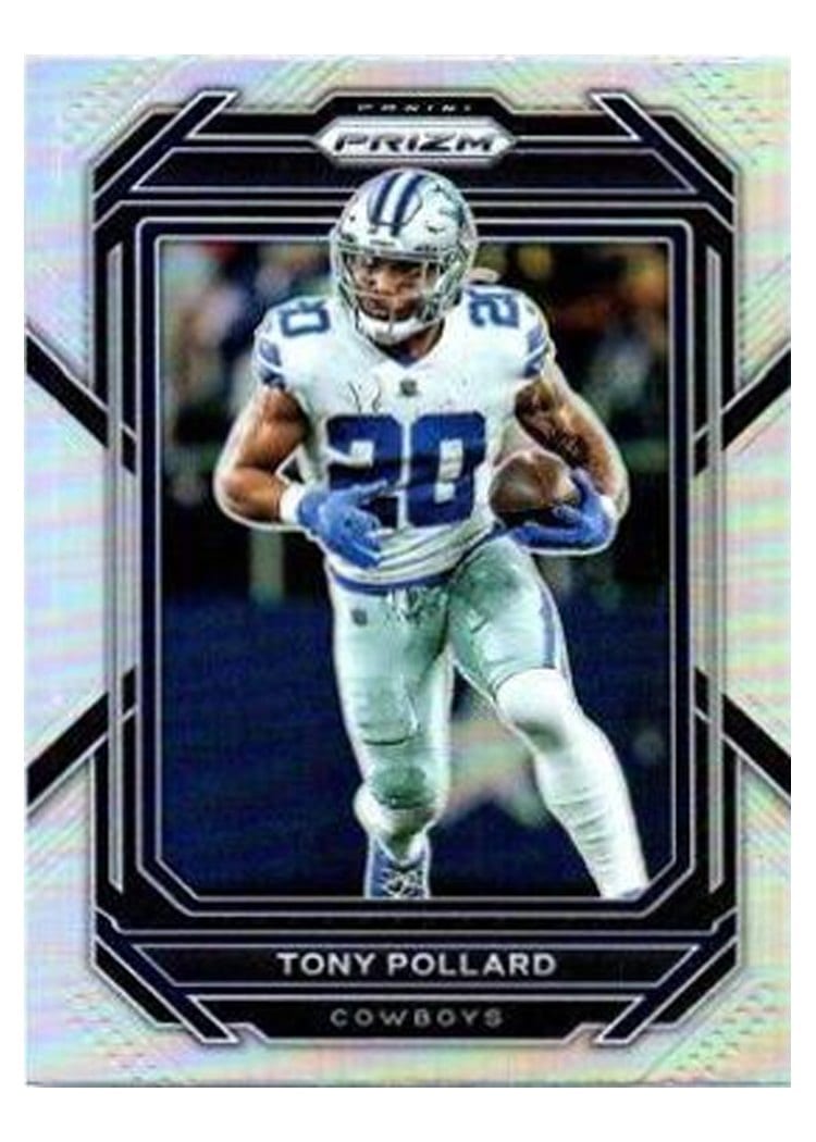 2022 Panini Prizm Base Set Tony Pollard #78 card