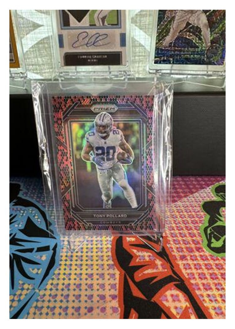 2022 Panini Prizm Base Set Tony Pollard #78 card