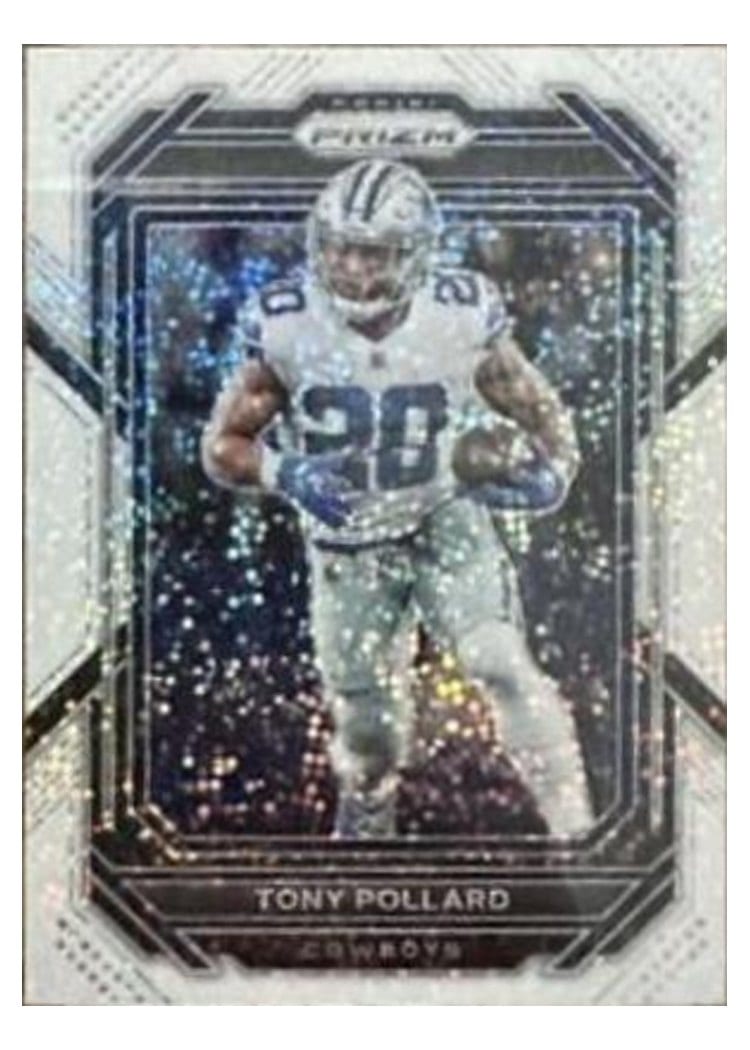 2022 Panini Prizm Base Set Tony Pollard #78 card