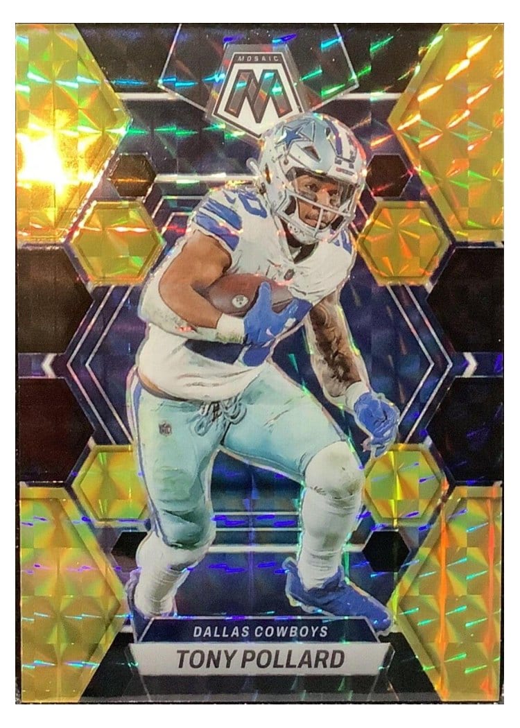 2023 Panini Mosaic Base Set Tony Pollard #56 card