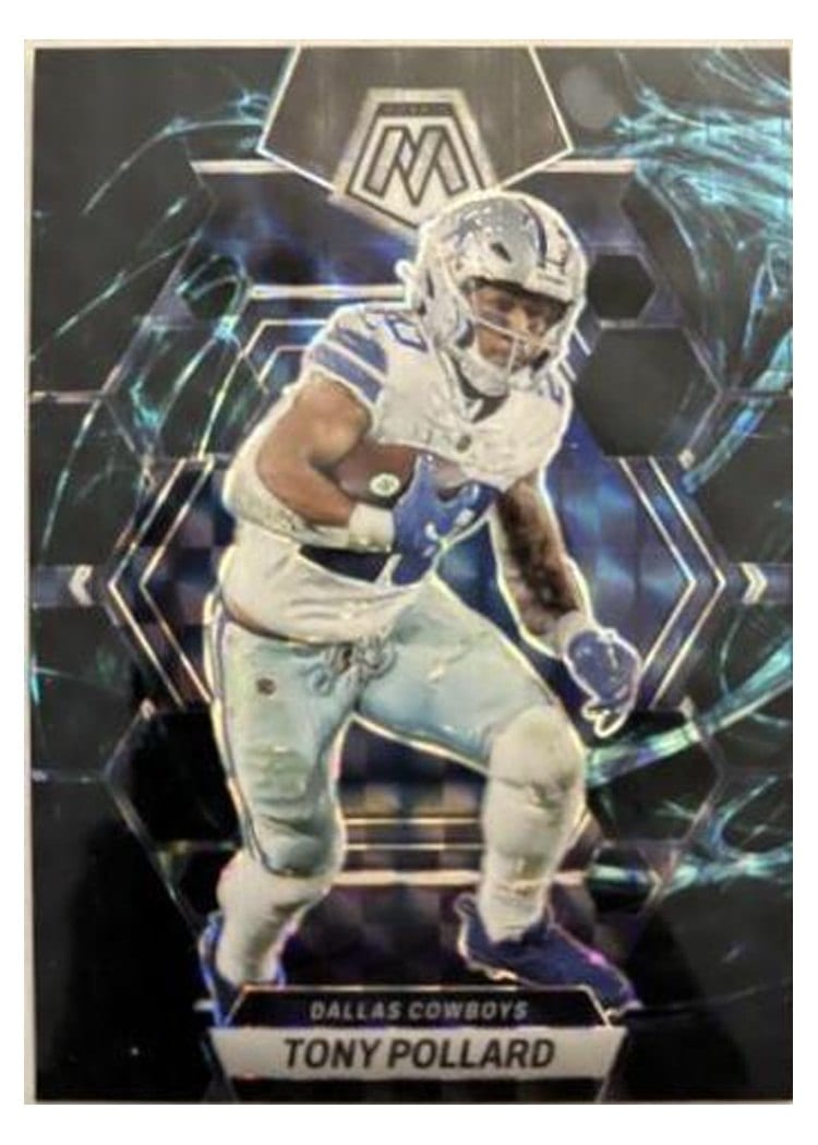 2023 Panini Mosaic Base Set Tony Pollard Genesis #56 card