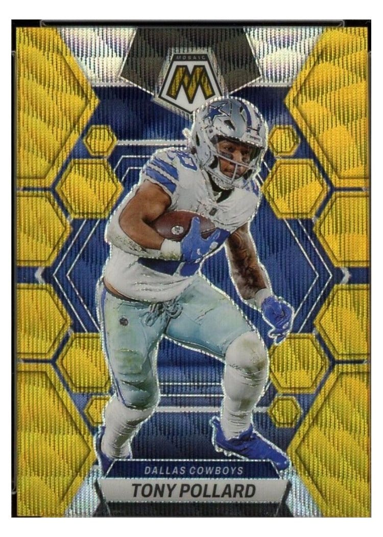 2023 Panini Mosaic Base Set Tony Pollard #56 card