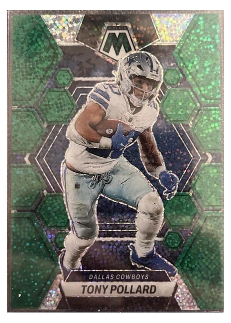 2023 Panini Mosaic Base Set Tony Pollard #56 card