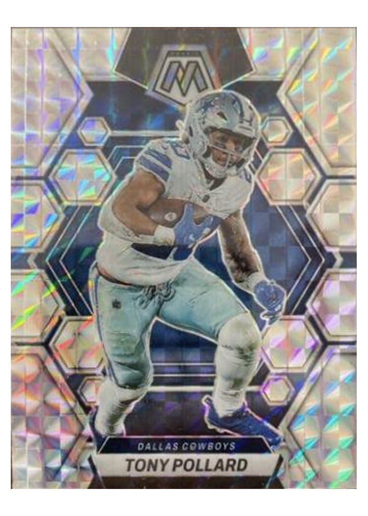 2023 Panini Mosaic Base Set Tony Pollard #56 card