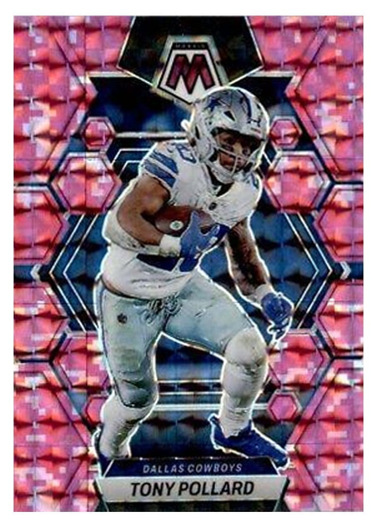 2023 Panini Mosaic Base Set Tony Pollard #56 card