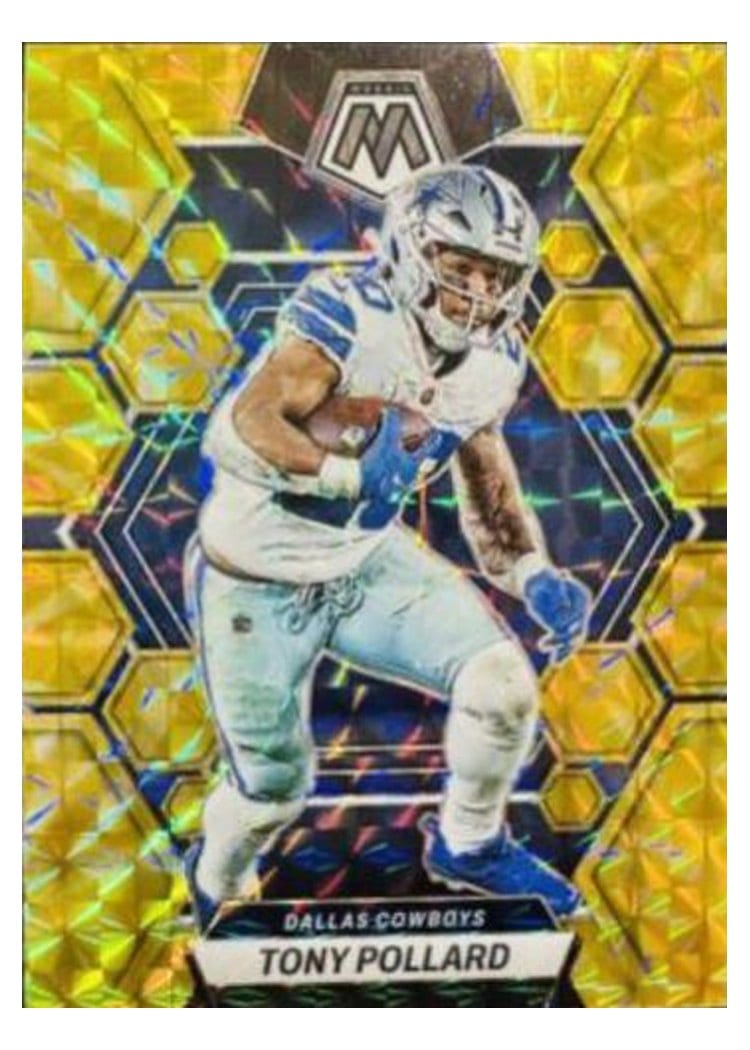 2023 Panini Mosaic Base Set Tony Pollard #56 card