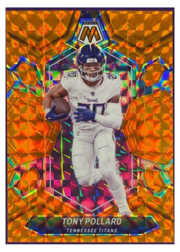2024 Panini Mosaic Base Set Tony Pollard #212 card
