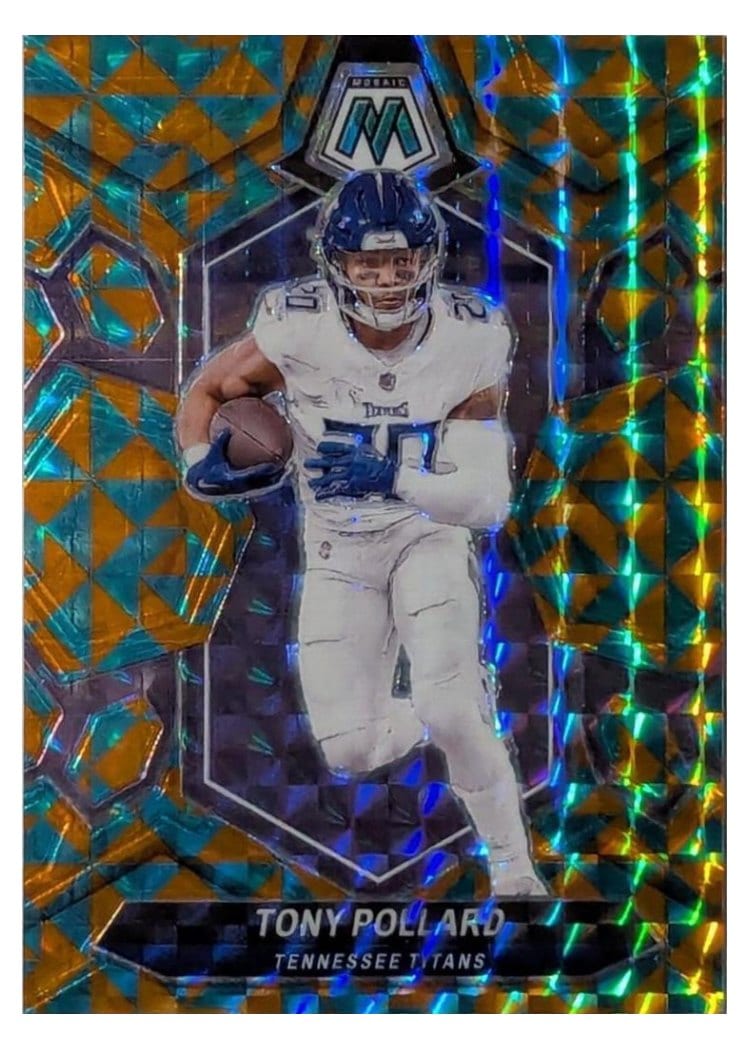 2024 Panini Mosaic Base Set Tony Pollard #212 card