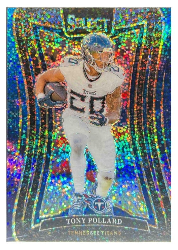 2024 Panini Select Base Set Tony Pollard Cosmic Prizm #396 card
