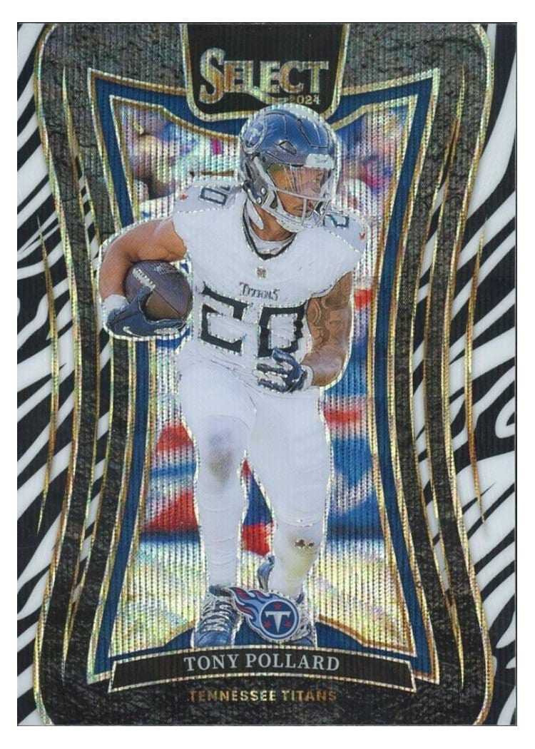2024 Panini Select Base Set Tony Pollard #396 card