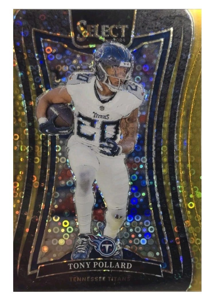 2024 Panini Select Base Set Tony Pollard #396 card