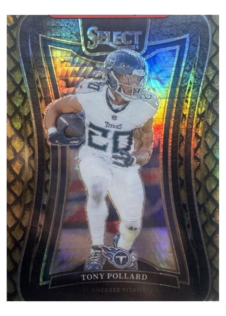 2024 Panini Select Base Set Tony Pollard #396 card