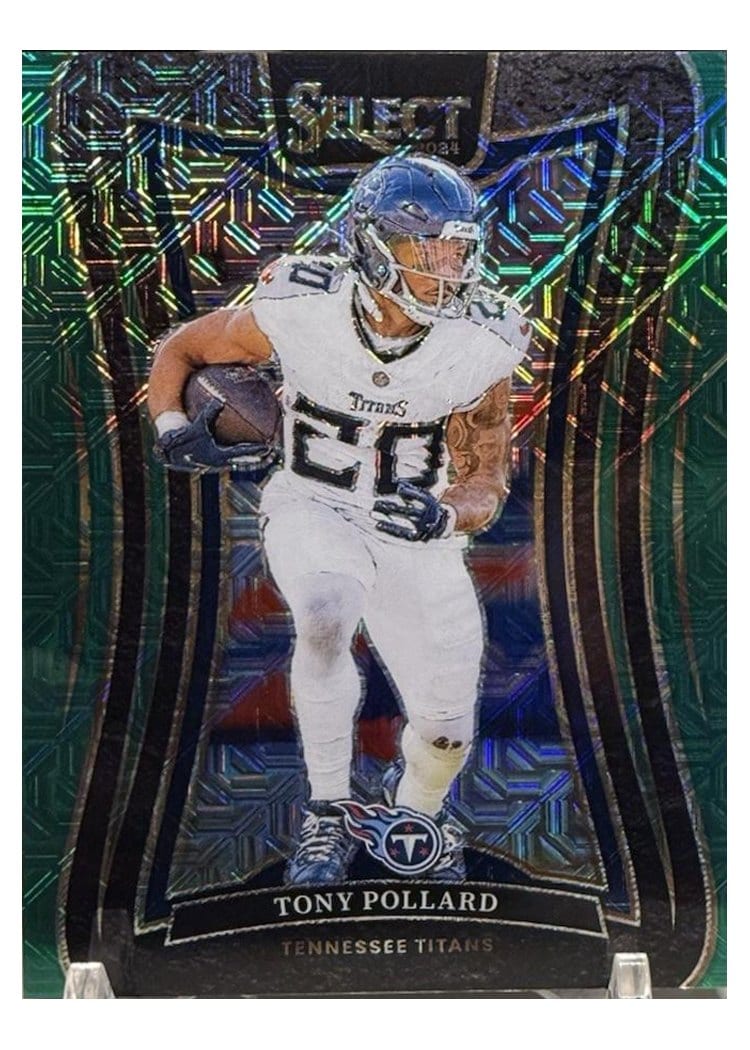 2024 Panini Select Base Set Tony Pollard #396 card