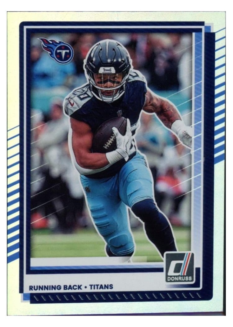 2025 Donruss Base Set Tony Pollard No Name #272 card