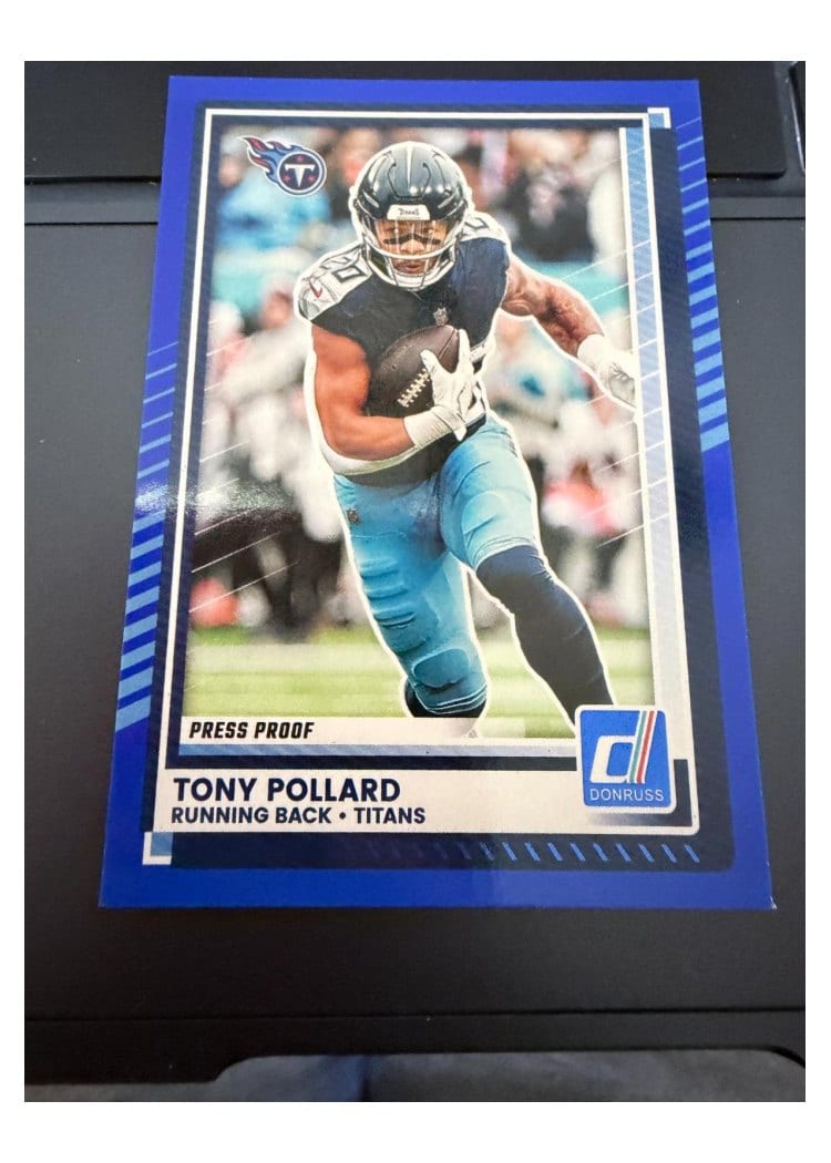 2025 Donruss Base Set Tony Pollard #272 card