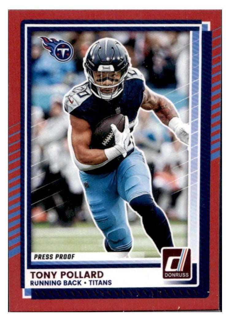 2025 Donruss Base Set Tony Pollard #272 card