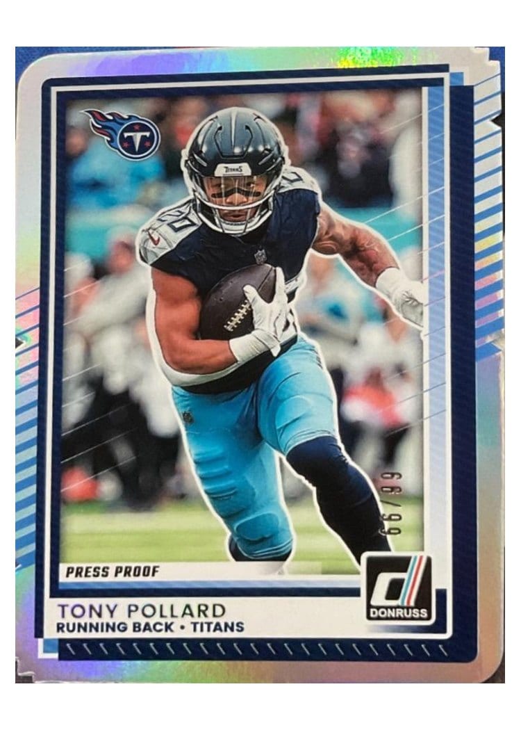 2025 Donruss Base Set Tony Pollard #272 card