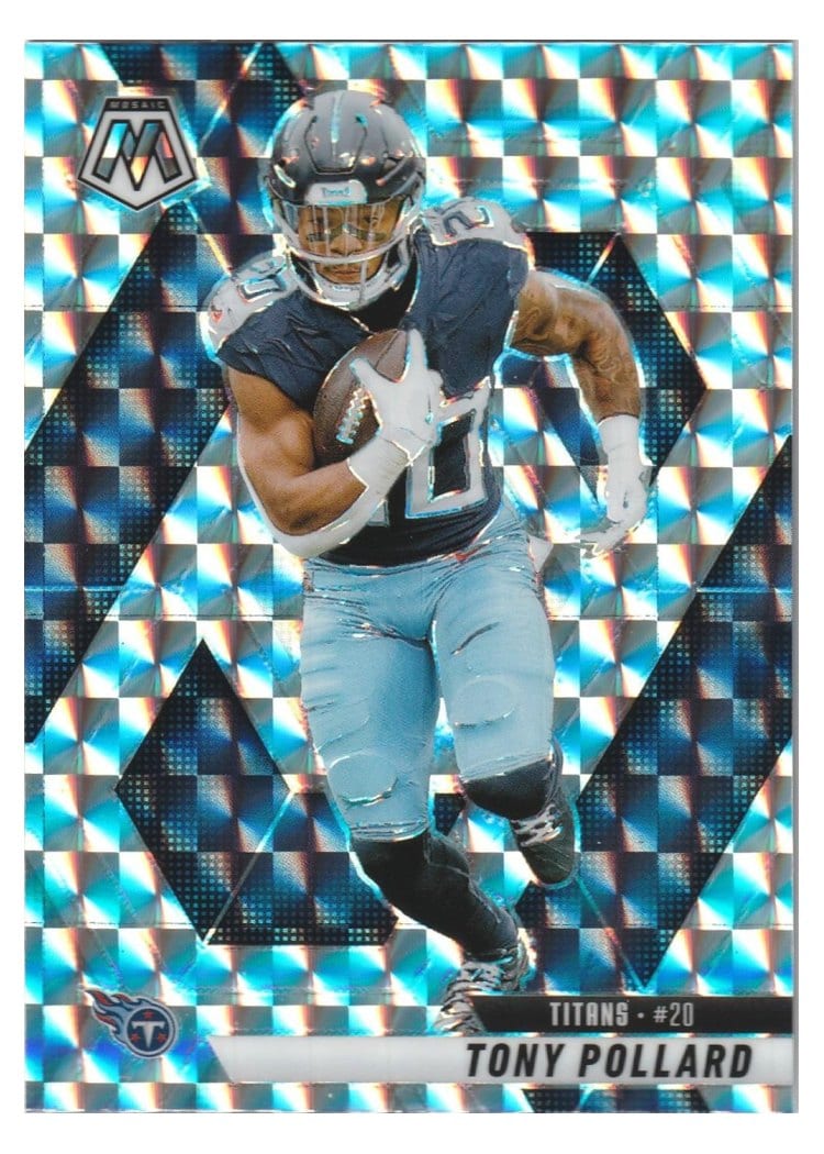 2025 Panini Mosaic Base Set Tony Pollard Mosaic #148 card