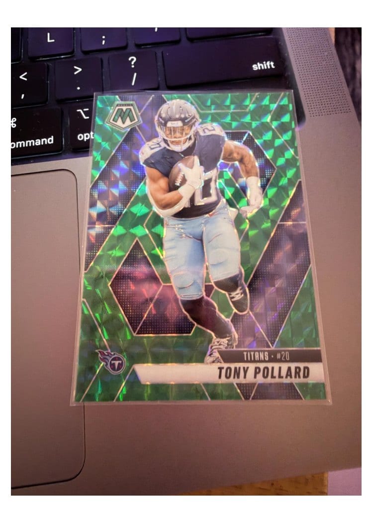 2025 Panini Mosaic Base Set Tony Pollard #148 card