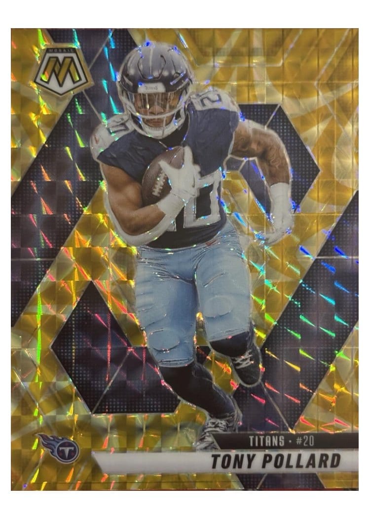 2025 Panini Mosaic Base Set Tony Pollard #148 card