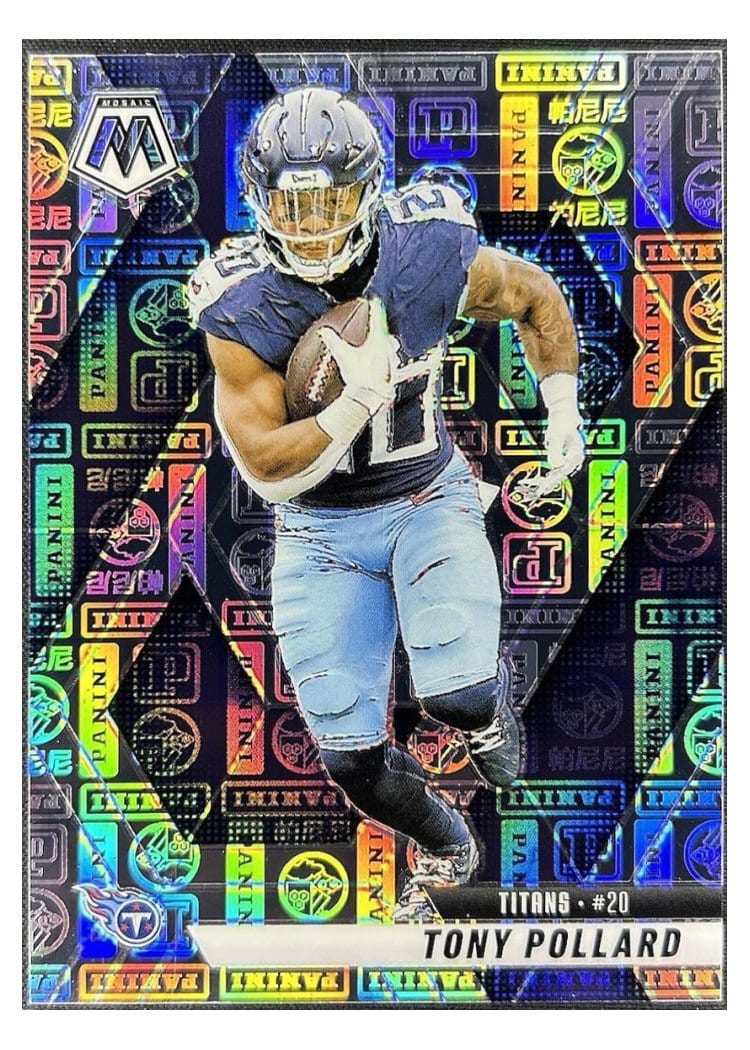 2025 Panini Mosaic Base Set Tony Pollard #148 card