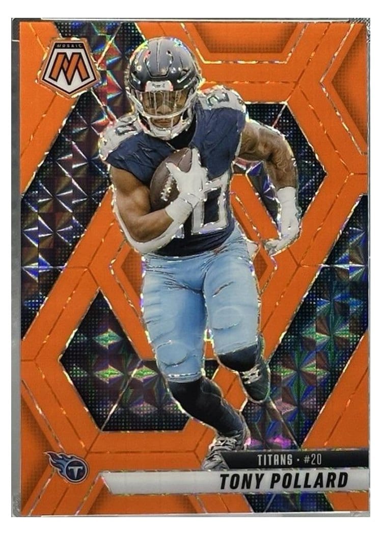 2025 Panini Mosaic Base Set Tony Pollard #148 card