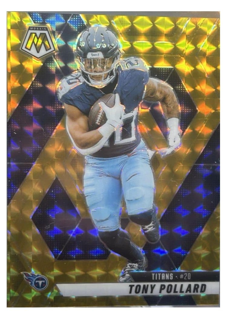 2025 Panini Mosaic Base Set Tony Pollard #148 card