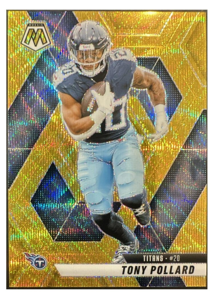 2025 Panini Mosaic Base Set Tony Pollard #148 card