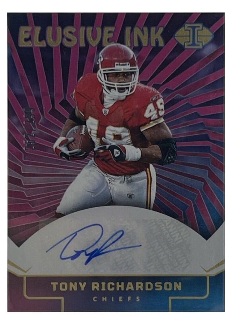 2024 Panini Illusions Elusive Ink Tony Richardson #12 card