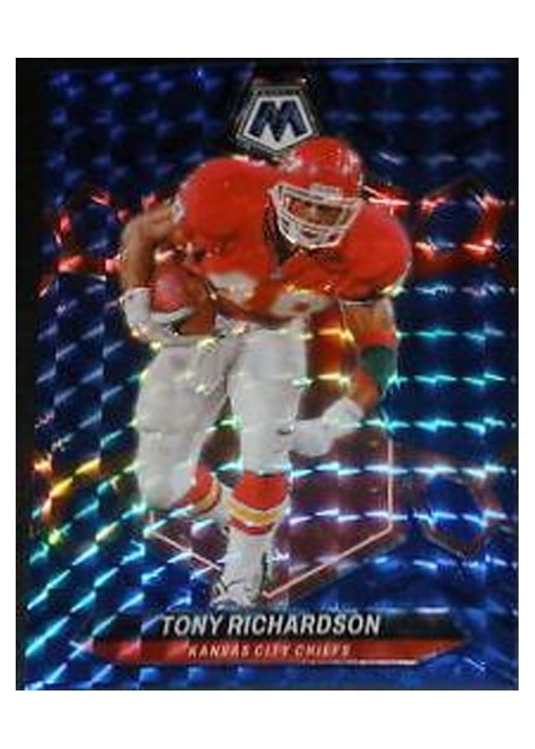 2024 Panini Mosaic Base Set Tony Richardson Blue #238 card