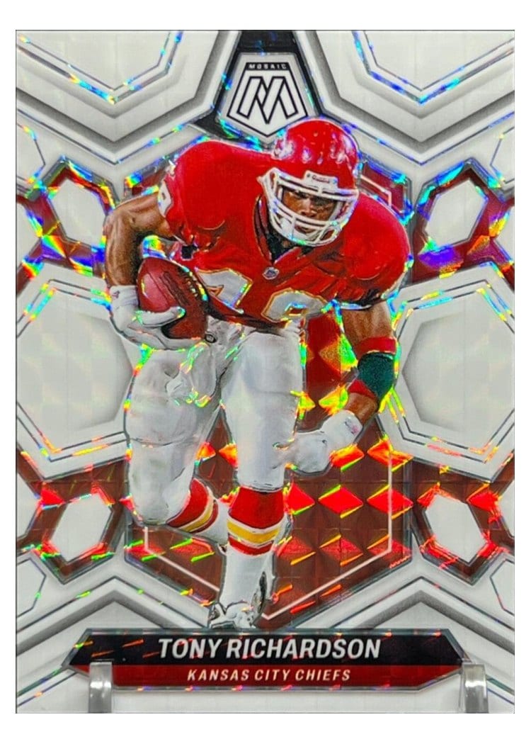 2024 Panini Mosaic Base Set Tony Richardson White #238 card