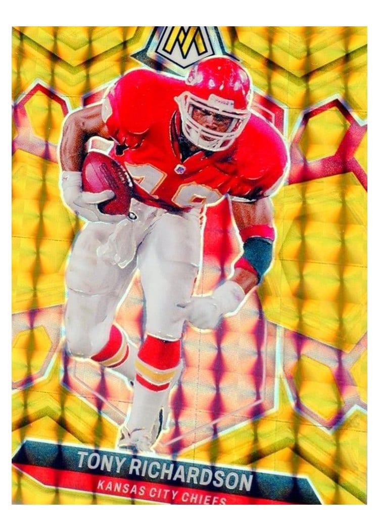 2024 Panini Mosaic Base Set Tony Richardson Gold #238 card